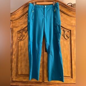 Vibrant Teal Outdoor Pants
